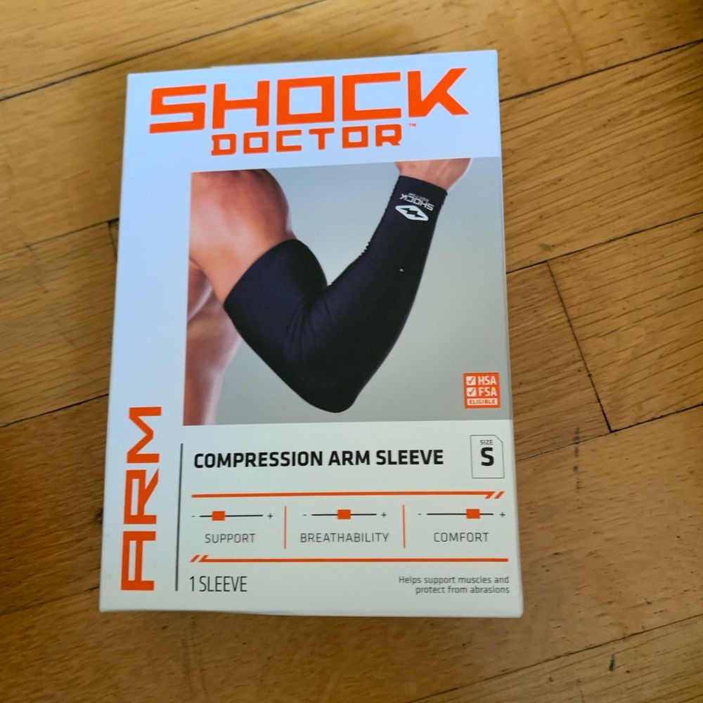 Shock Doctor Compression Arm Sleeve - Small